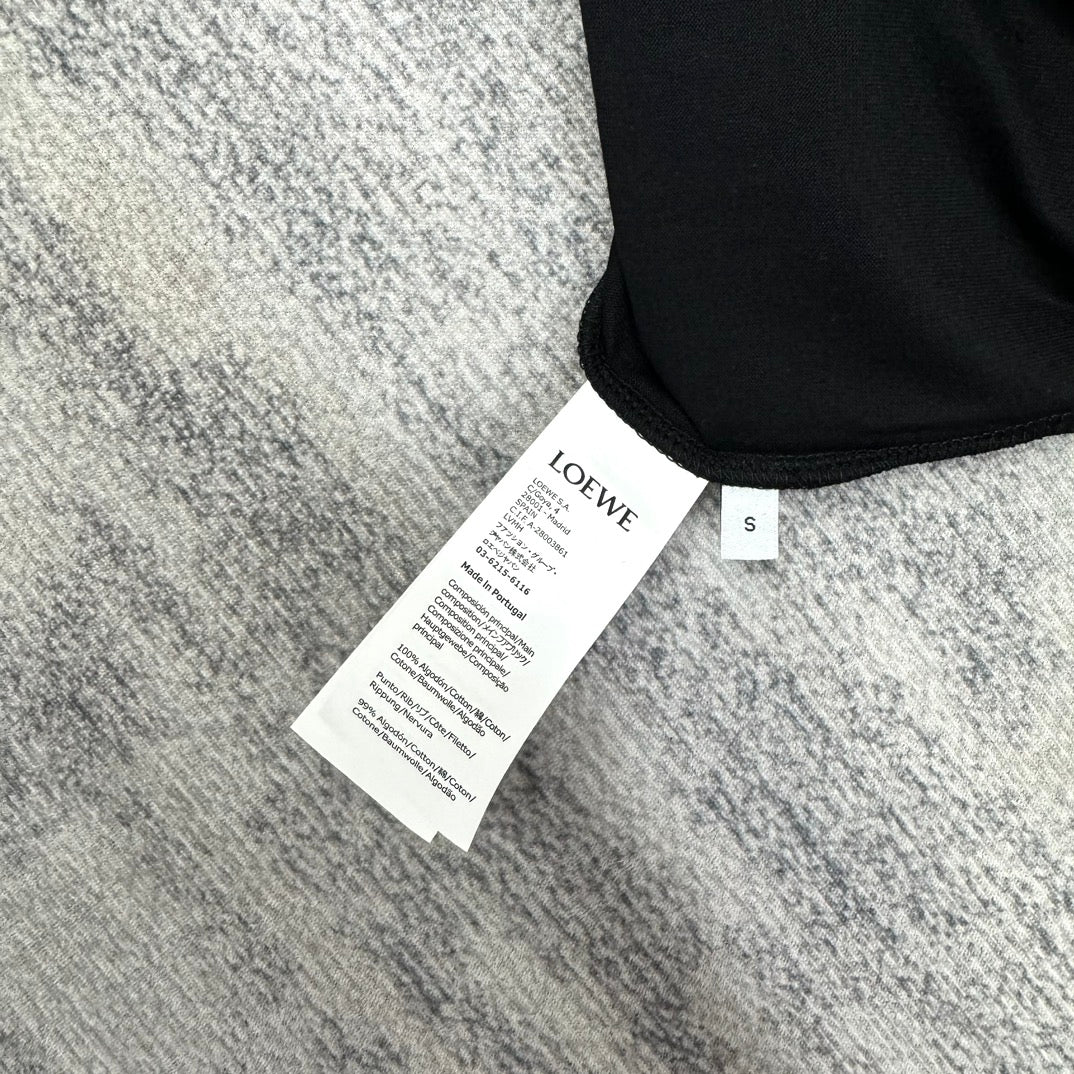 LOEWE Anagram Logo Embroidered Cotton Jersey T-Shirt