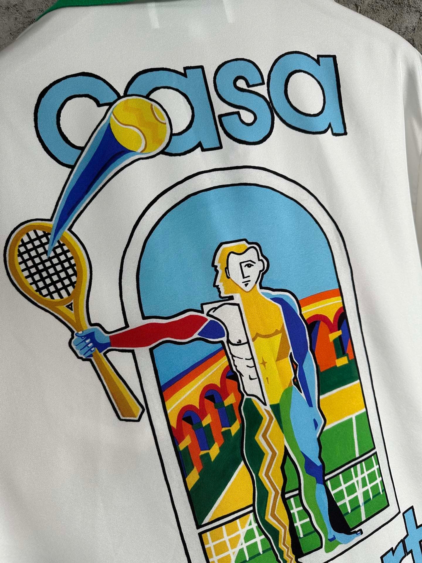 Casablanca Silk T-Shirt