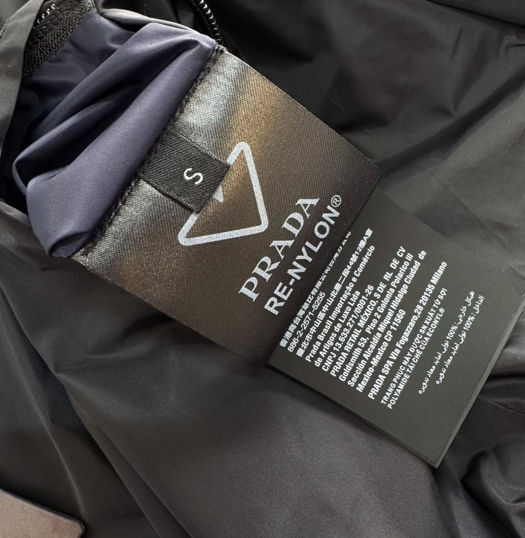 PRD Re-Nylon reversible hooded jacket