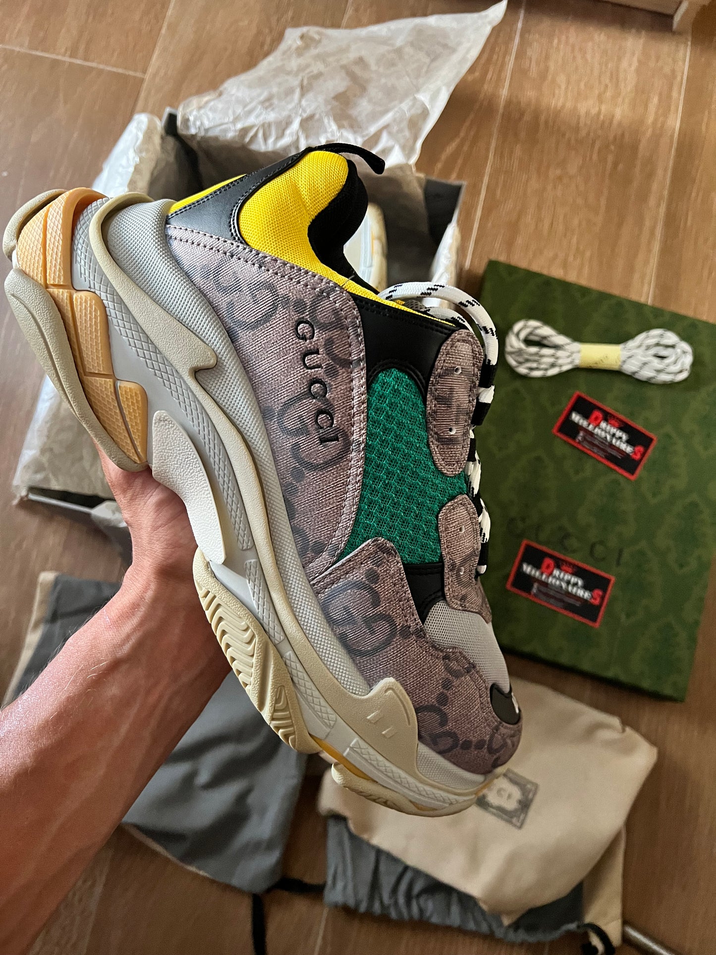 GG x BALE The Hacker Project Triple S