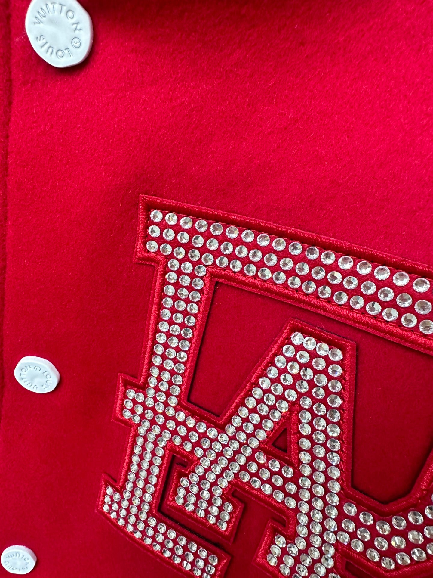 Lv Pharel Mix Leather Varsity Blouson