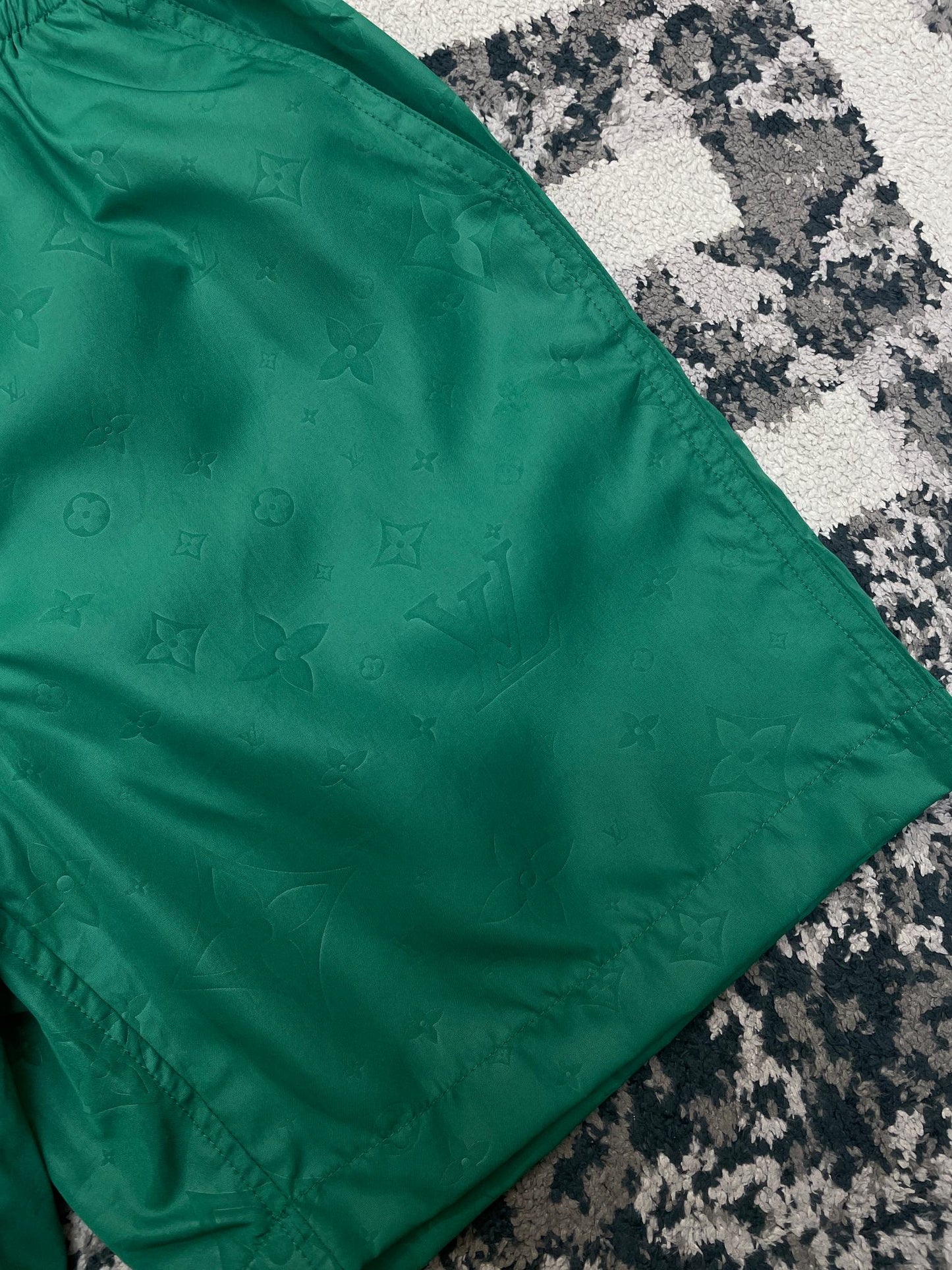 Lv Monogram Nylon Swim Board Shorts