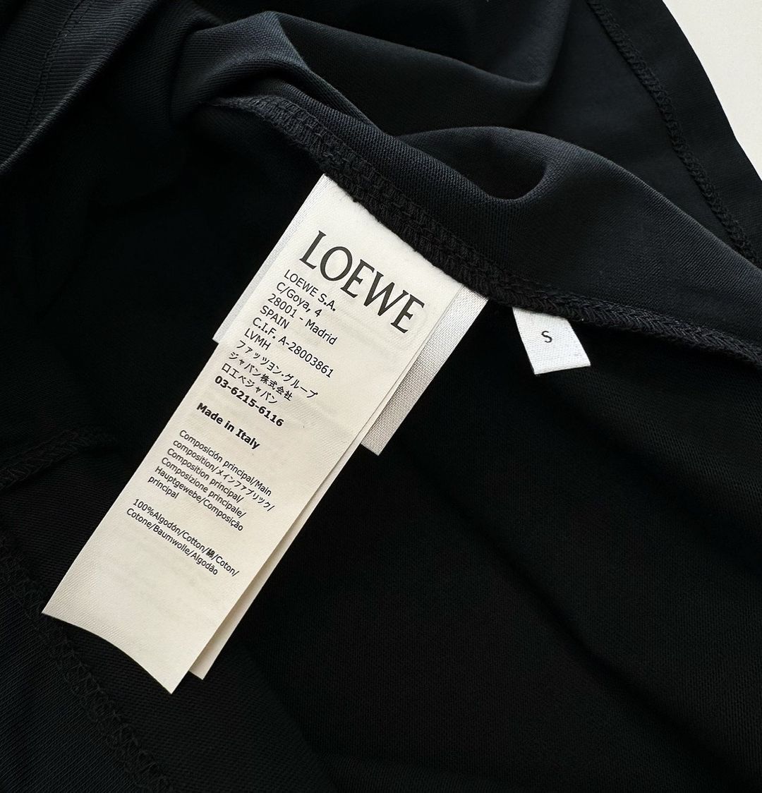 LOEWE Logo Embroidered Cotton Jersey T-Shirt