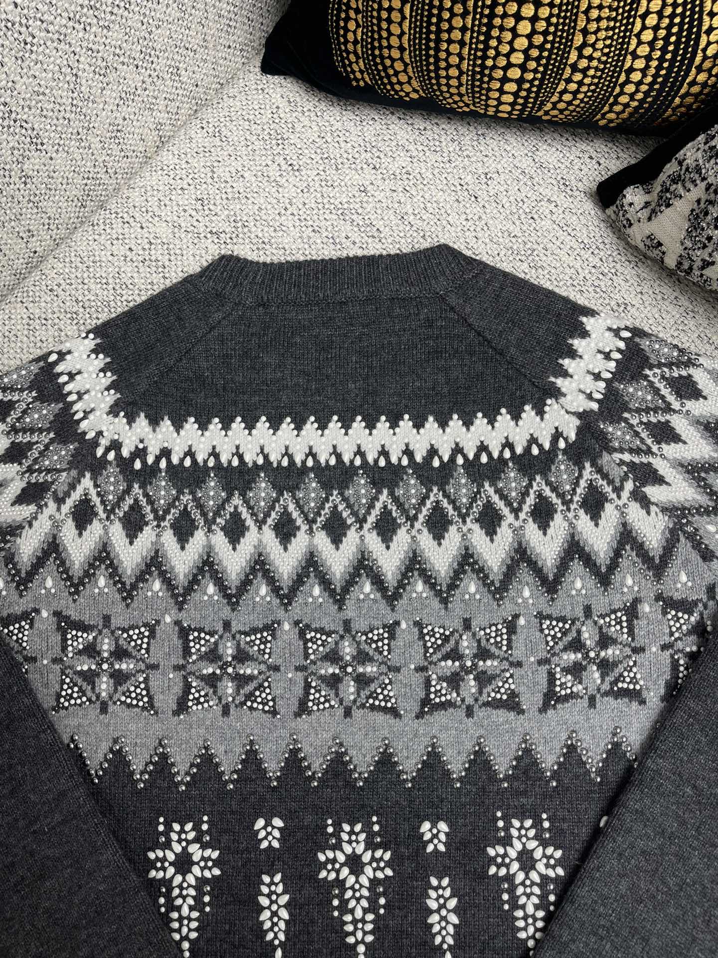 Lv Monogram Signature Sweater