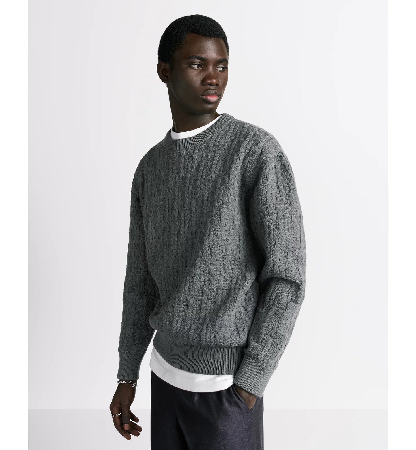 CD Monogram Crewneck