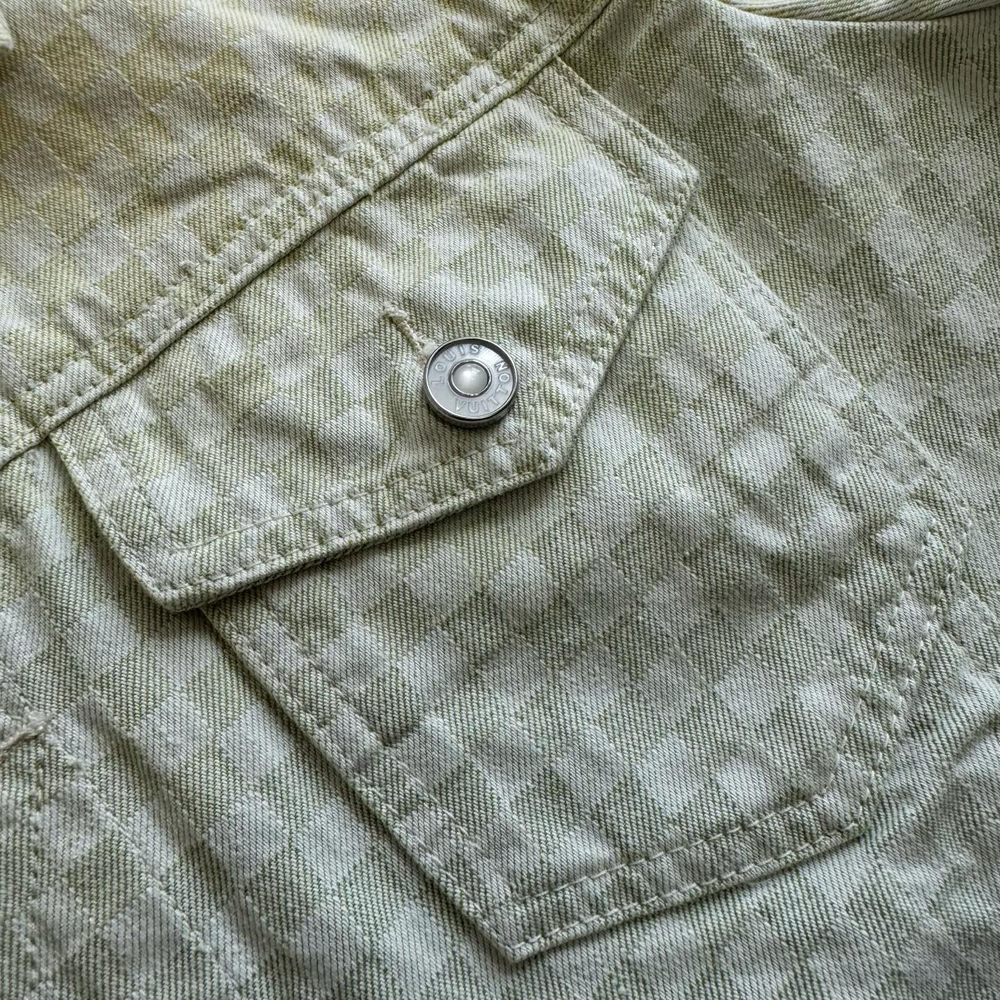 Lv Denim Cargo Pants