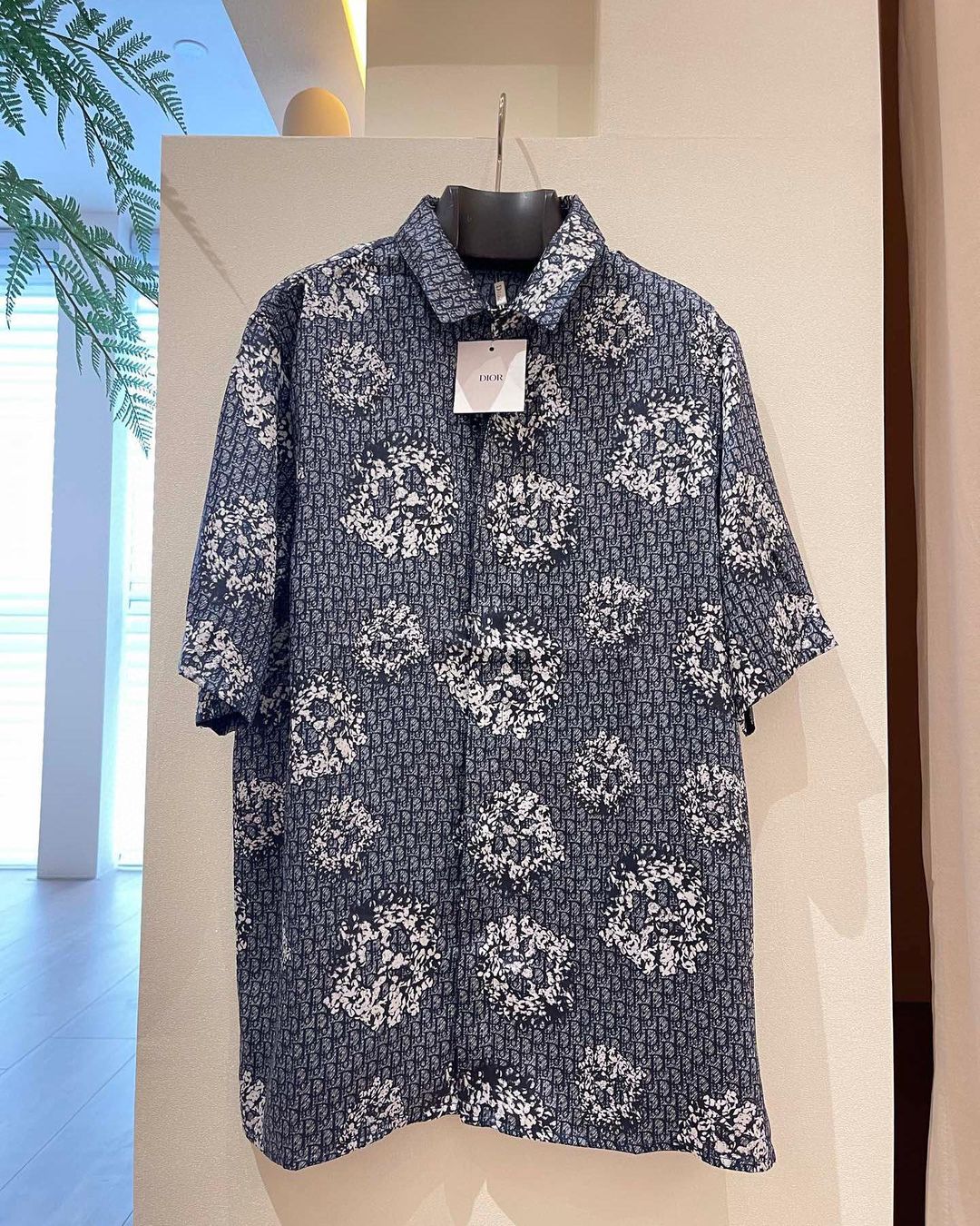 CD Silk Shirt And Shorts Set