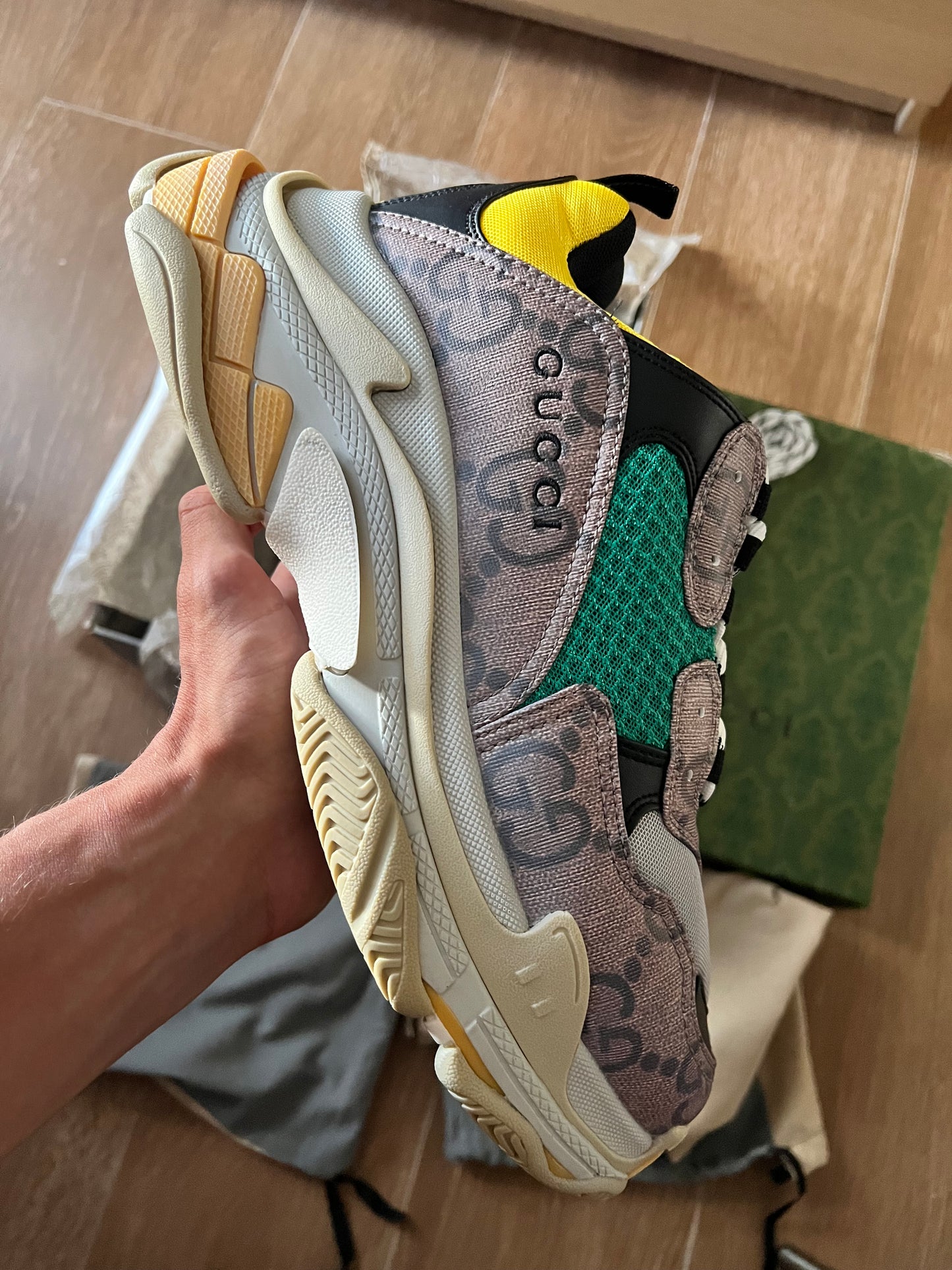 GG x BALE The Hacker Project Triple S