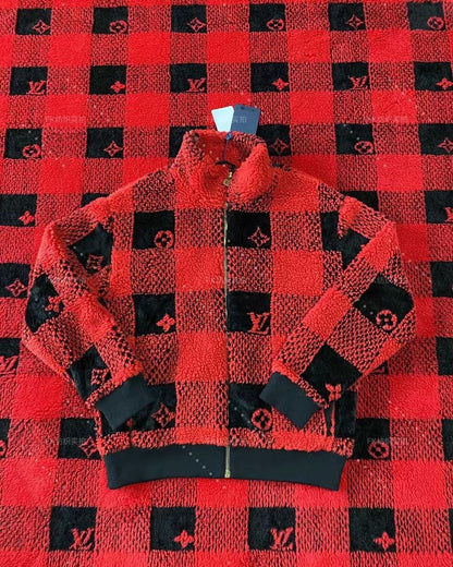Lv Damier Fleece Blouson