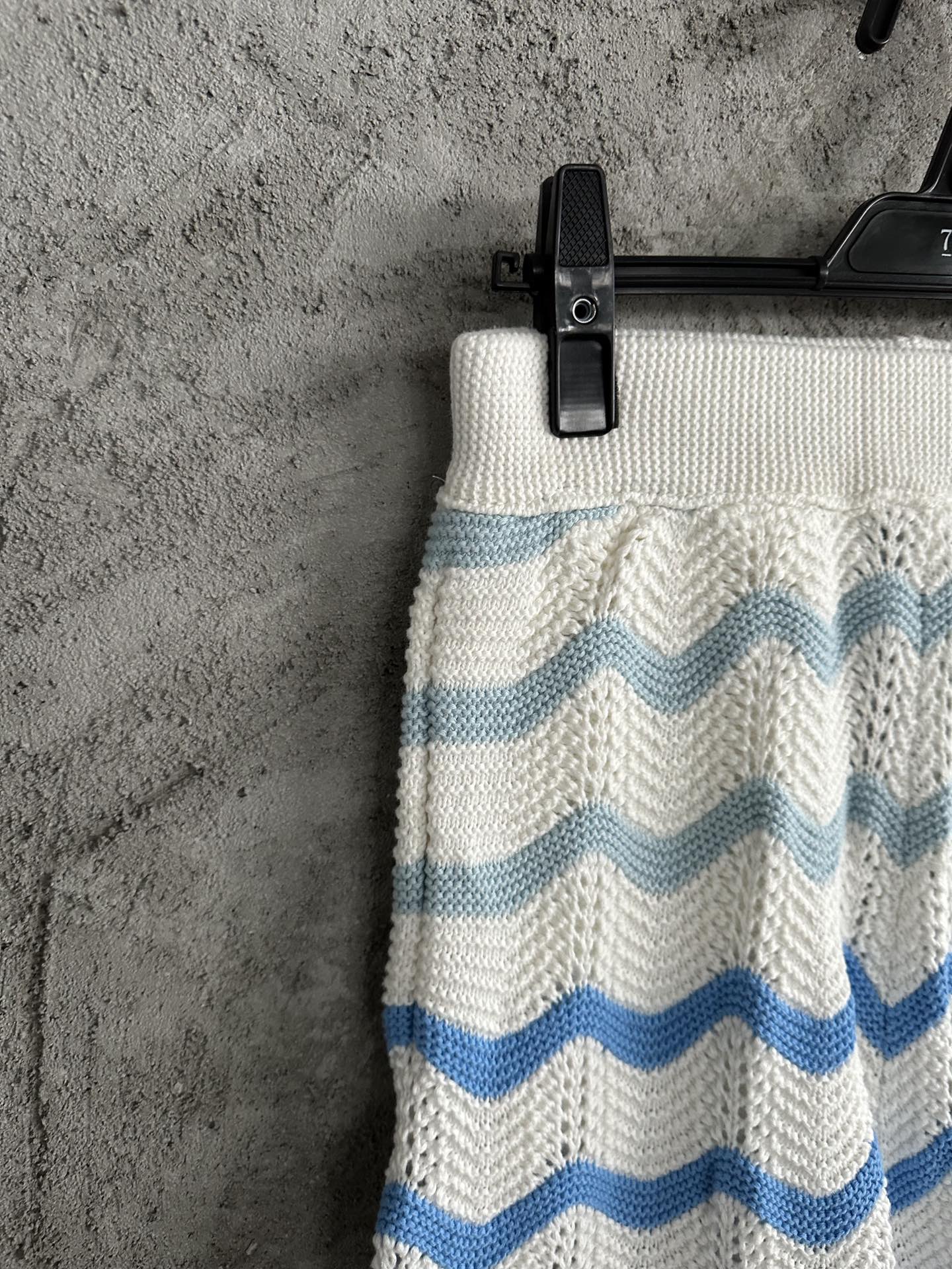 Casablanca Gradient Wave Texture Shorts