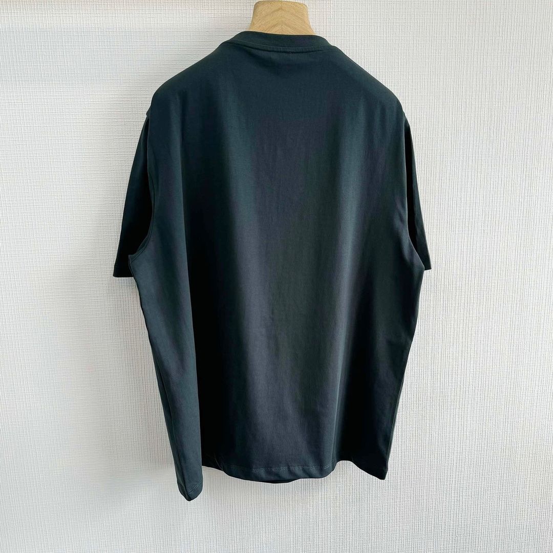 LOEWE Logo Embroidered Cotton Jersey T-Shirt