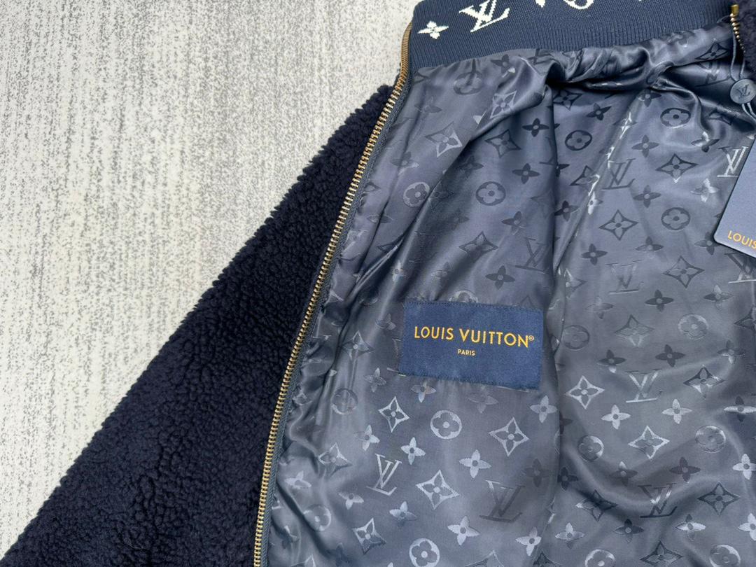 LV Fleece Blouson Navy