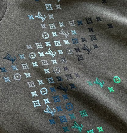 LV Embroidered Cotton Sweatshirt