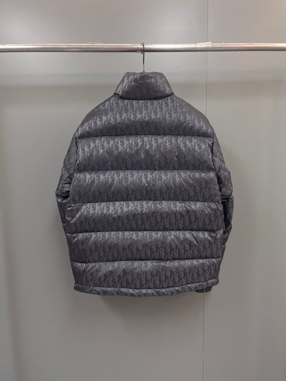 CD OBLIQUE DOWN JACKET GREY TECHNICAL