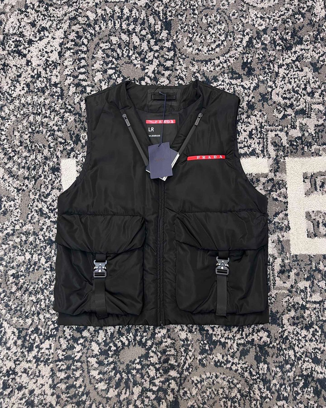PRD Black Pocket Vest