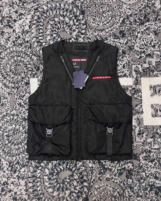 PRD Black Pocket Vest