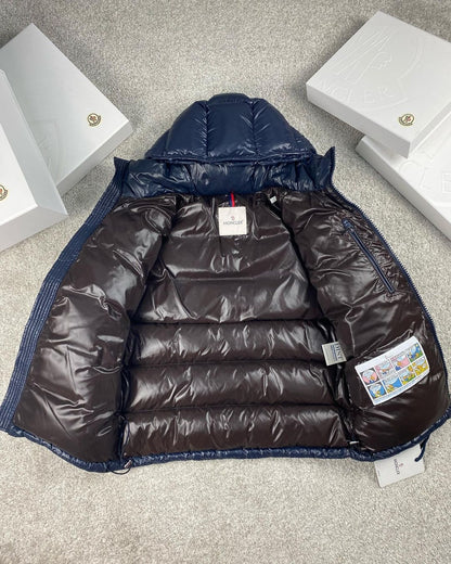 MAYA NAVY DOWN JACKET