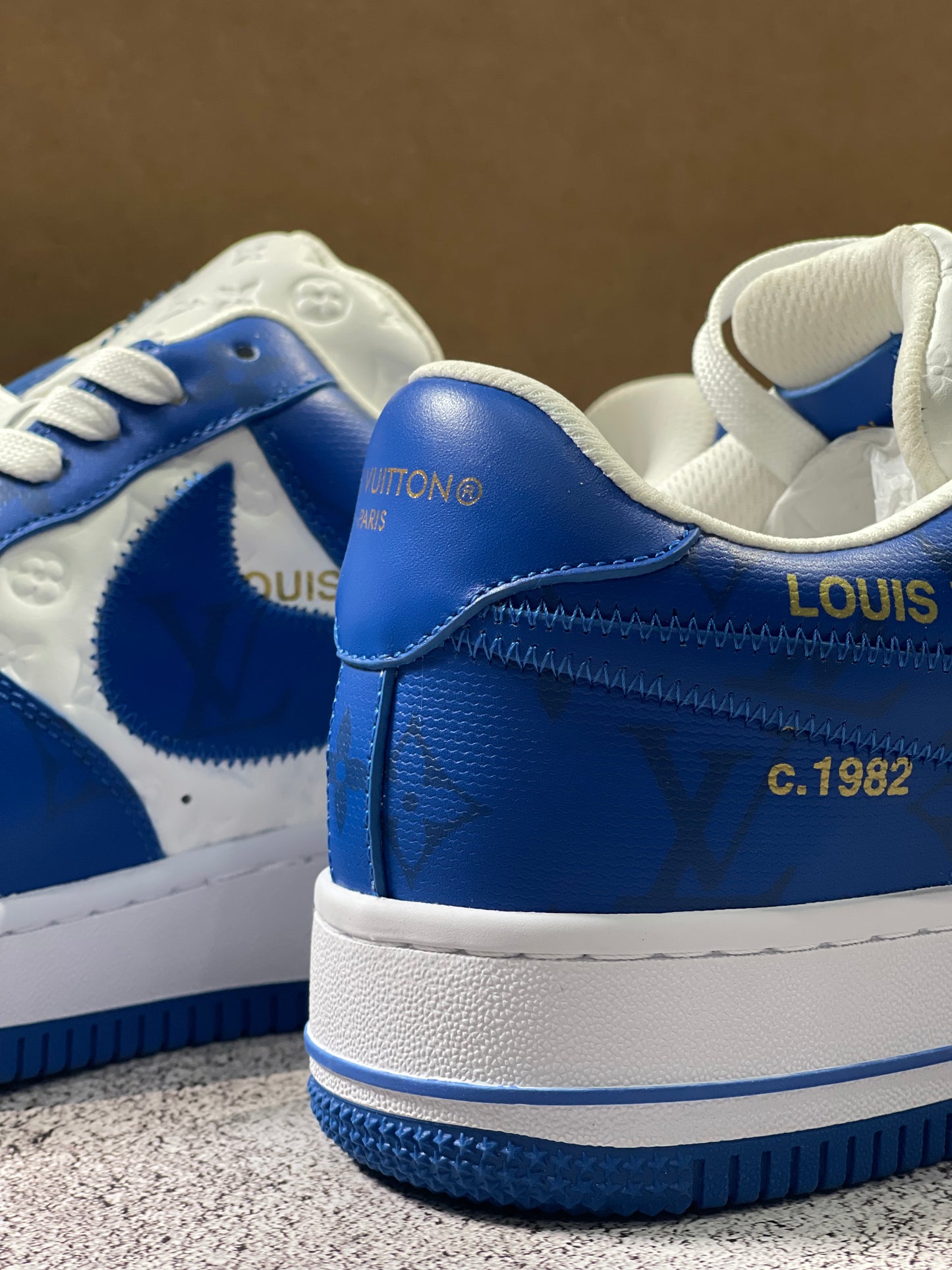 Air Force 1 Low LV White Blue