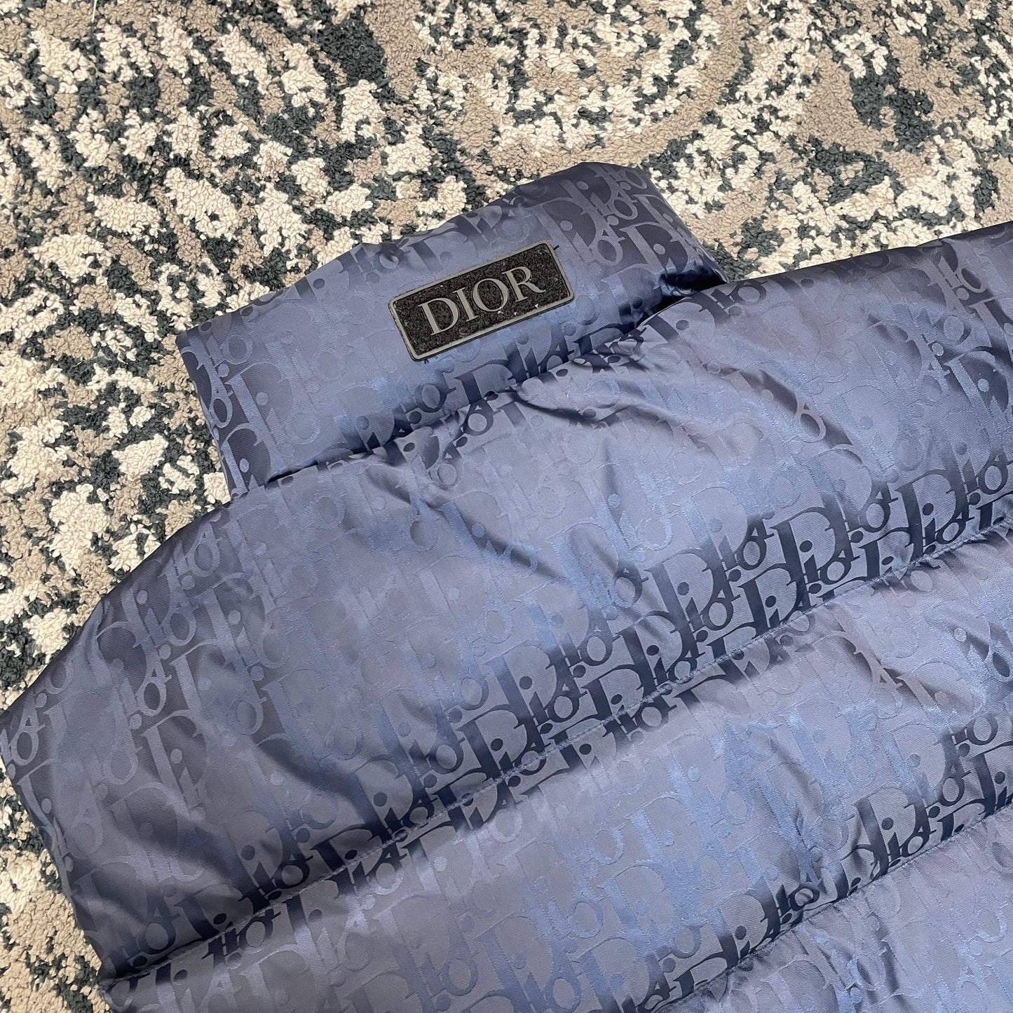 CD OBLIQUE DOWN VEST TECHNICAL NAVY