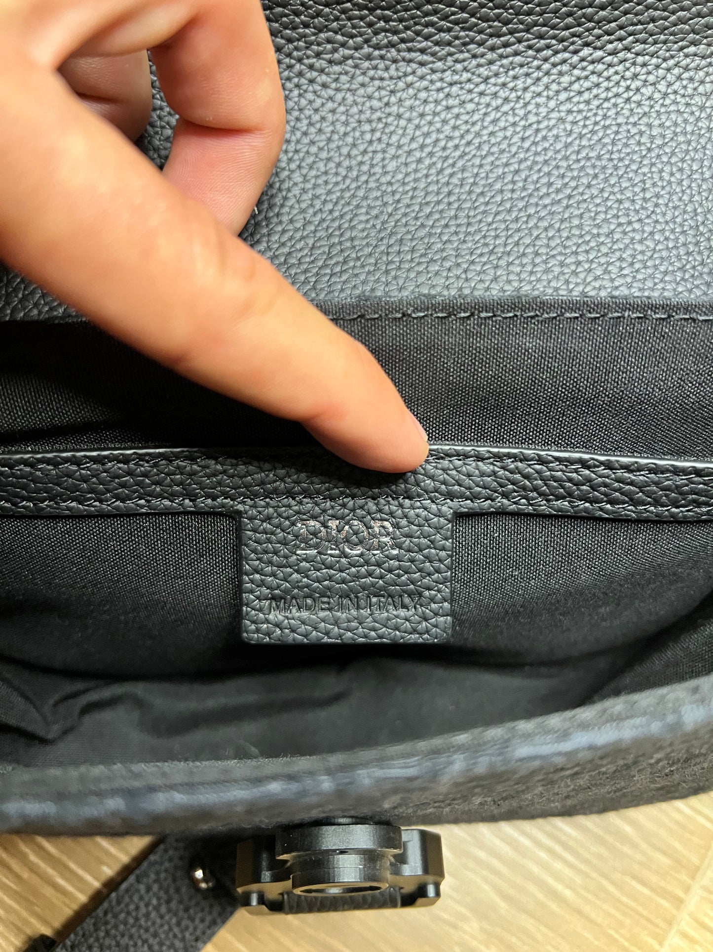 CD Monogram Messenger Bag