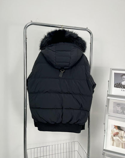 Moose K Bomber Hoodied Jacket