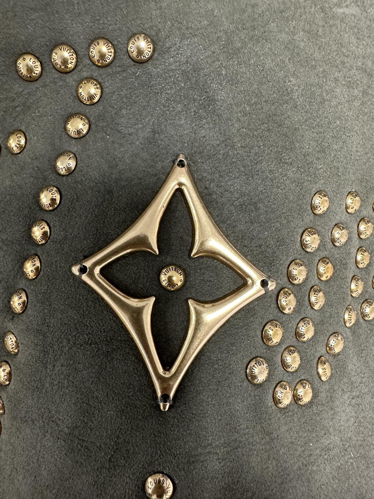 Lv Leather Aviator Jacket