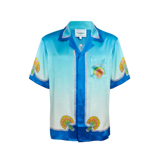 Casablanca Short Silk Shirt
