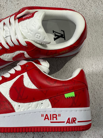 Air Force 1 Low LV White Red