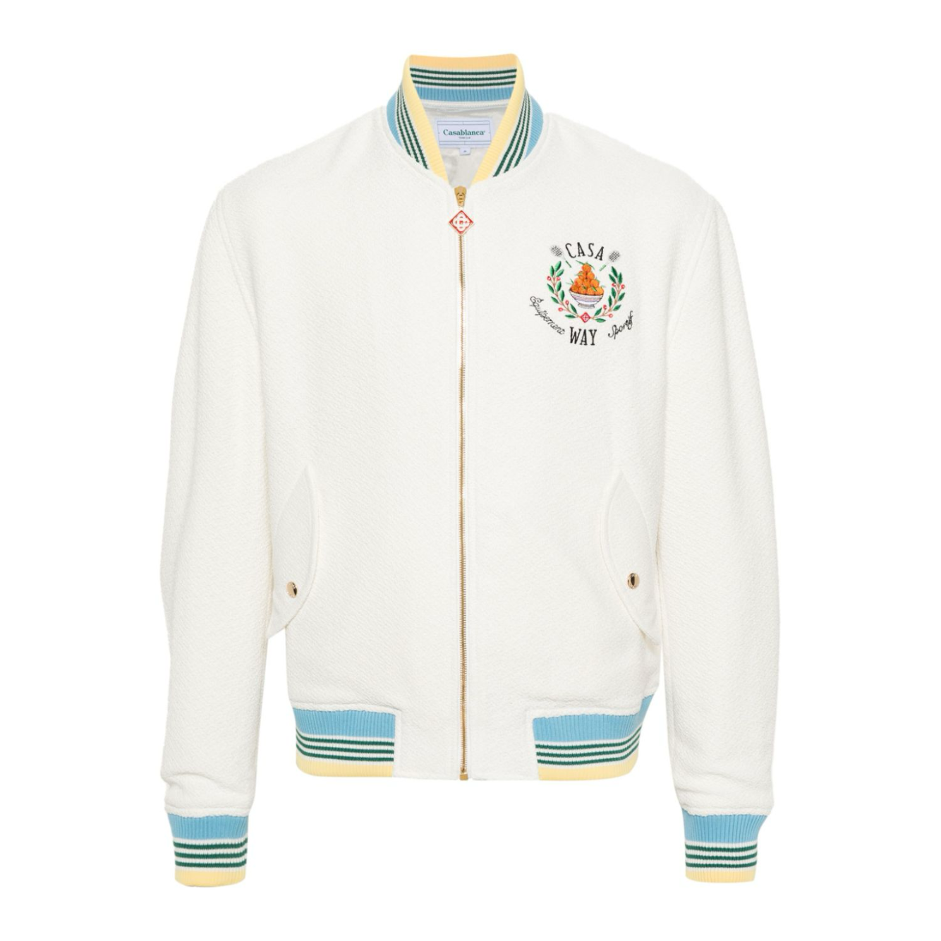 Casablanca Trophy Orange Bomber Jacket