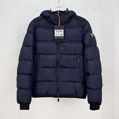 MNCLR  GRENOBLE BLACK NYLON HINTERTUX DOWN JACKET