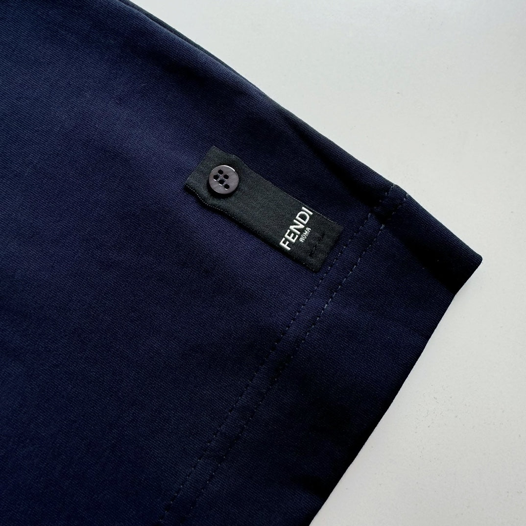 FND Anagram Logo Embroidered Jersey T-Shirt