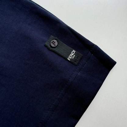 FND Anagram Logo Embroidered Jersey T-Shirt