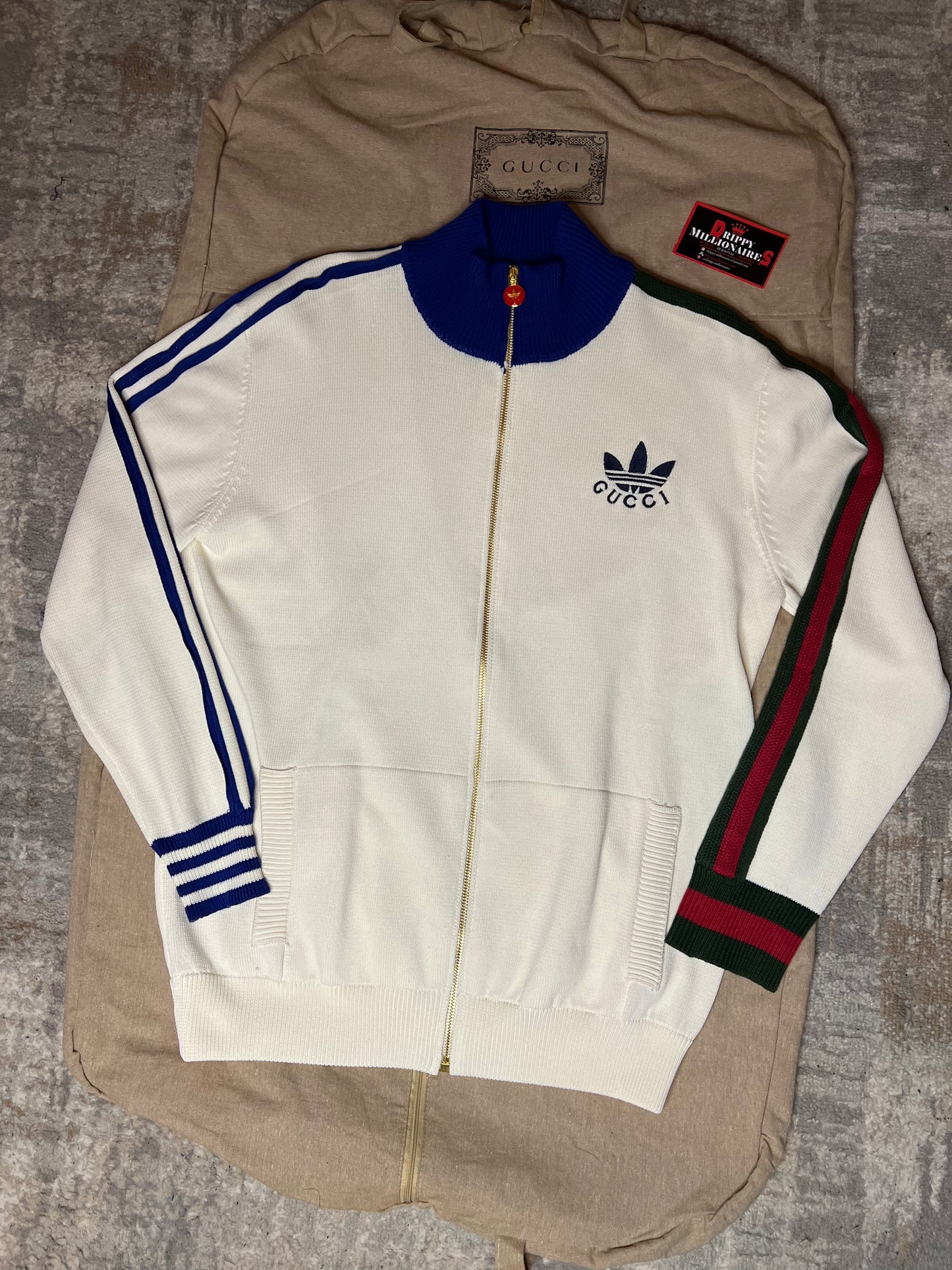 ADIDAS X GG VISCOSE ZIP-UP JACKET