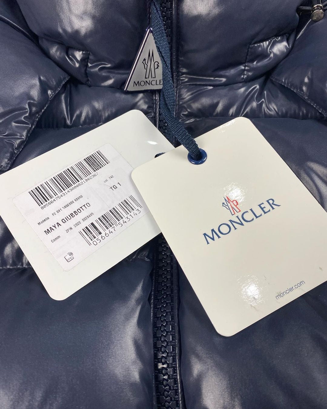 MAYA NAVY DOWN JACKET