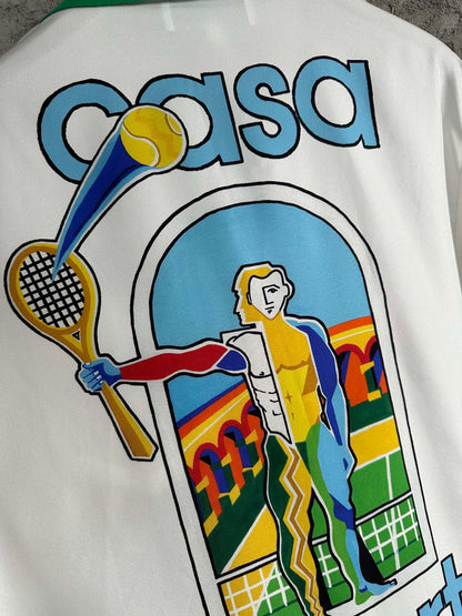 Casablanca Silk T-Shirt