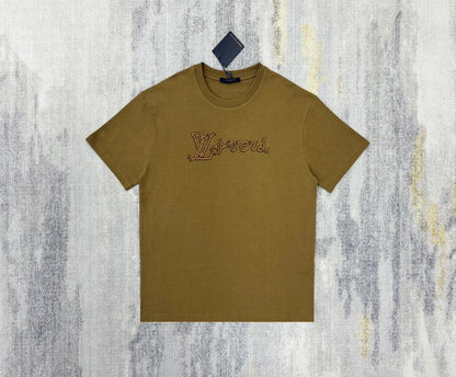 Lv Short-Sleeved Signature Shirt