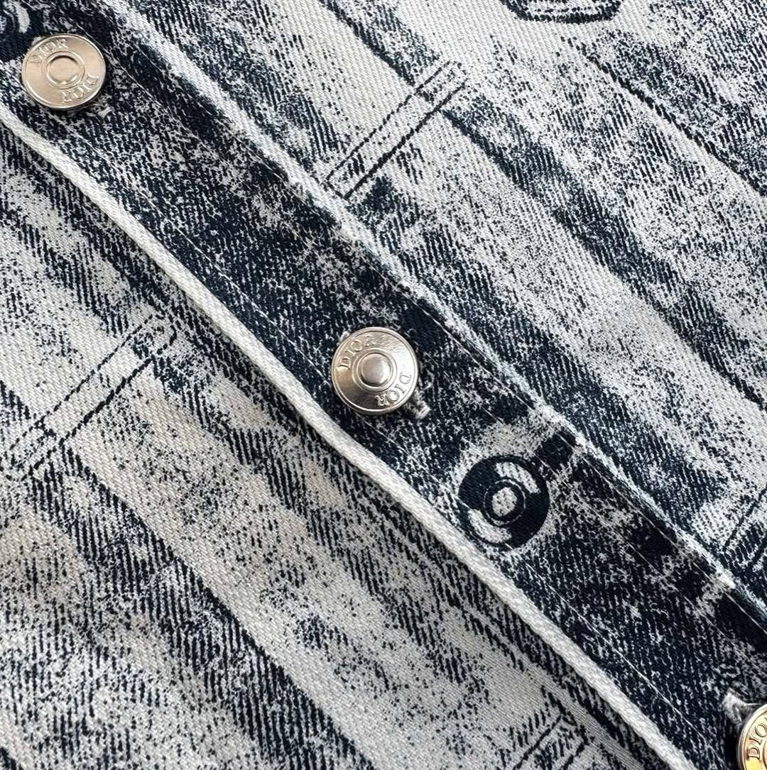 CD Washed Denim Overshirt