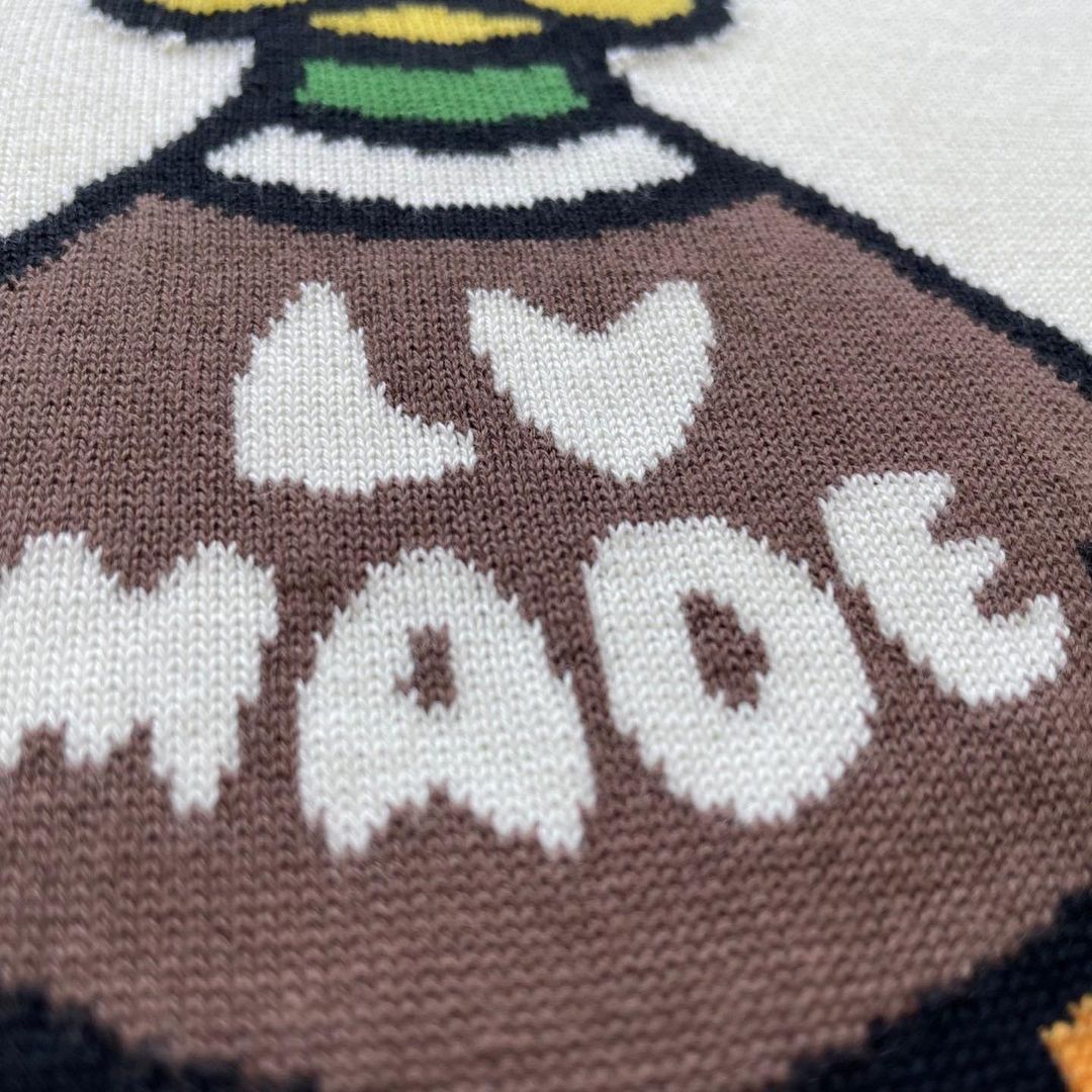 Lv Short-Sleeved Damier Wool Shirt