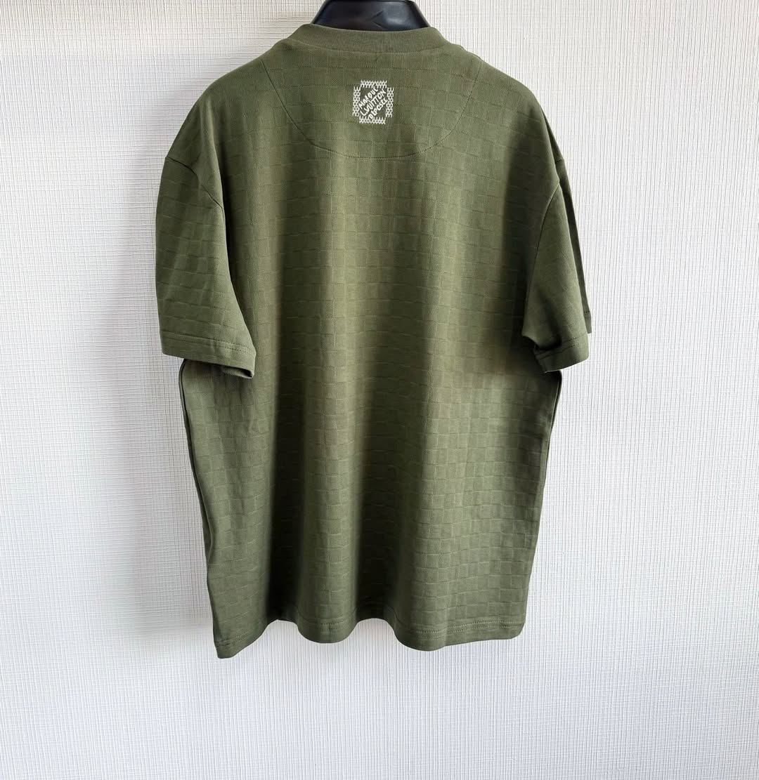Lv Damier Pique T-Shirt
