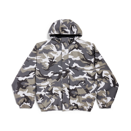 BALE  MEN'S CAMO SKI PARKA IN GREY
