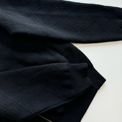 Lv Textured Knit Wool-Blend Blouson