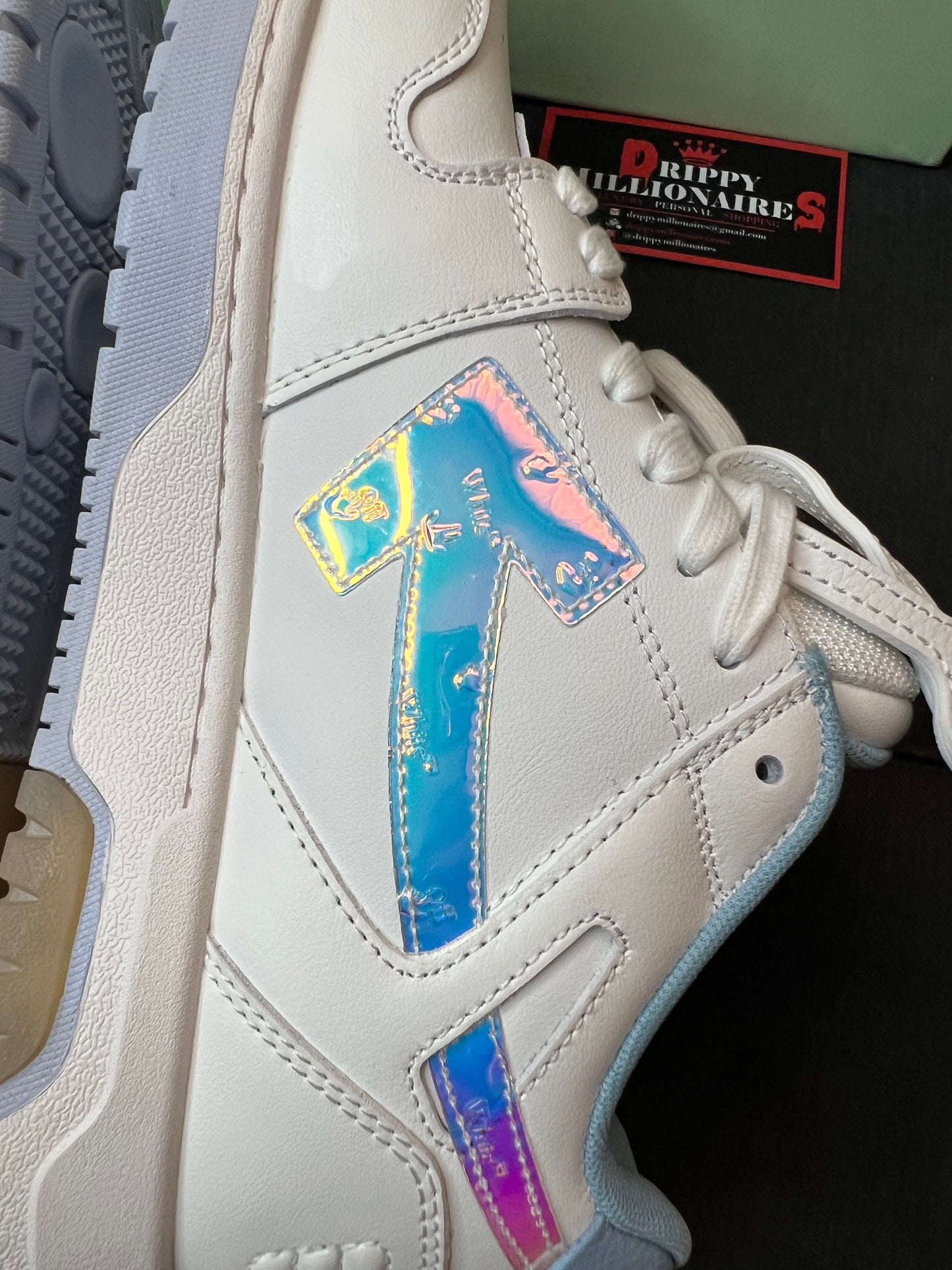 OFF-WHITE Out Of Office OOO Low Tops