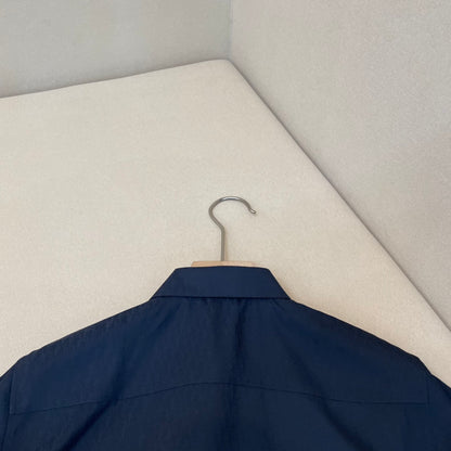 CD Monogram Silk Short Sleeve shirt