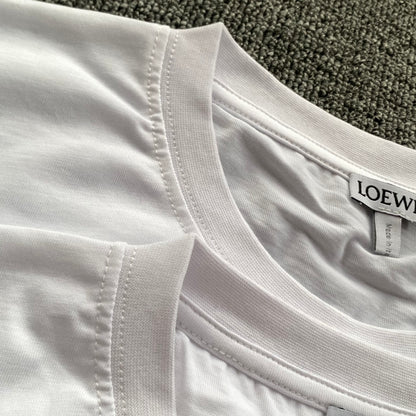LOEWE  Anagram Logo Embroidered Cotton Jersey T-Shirt