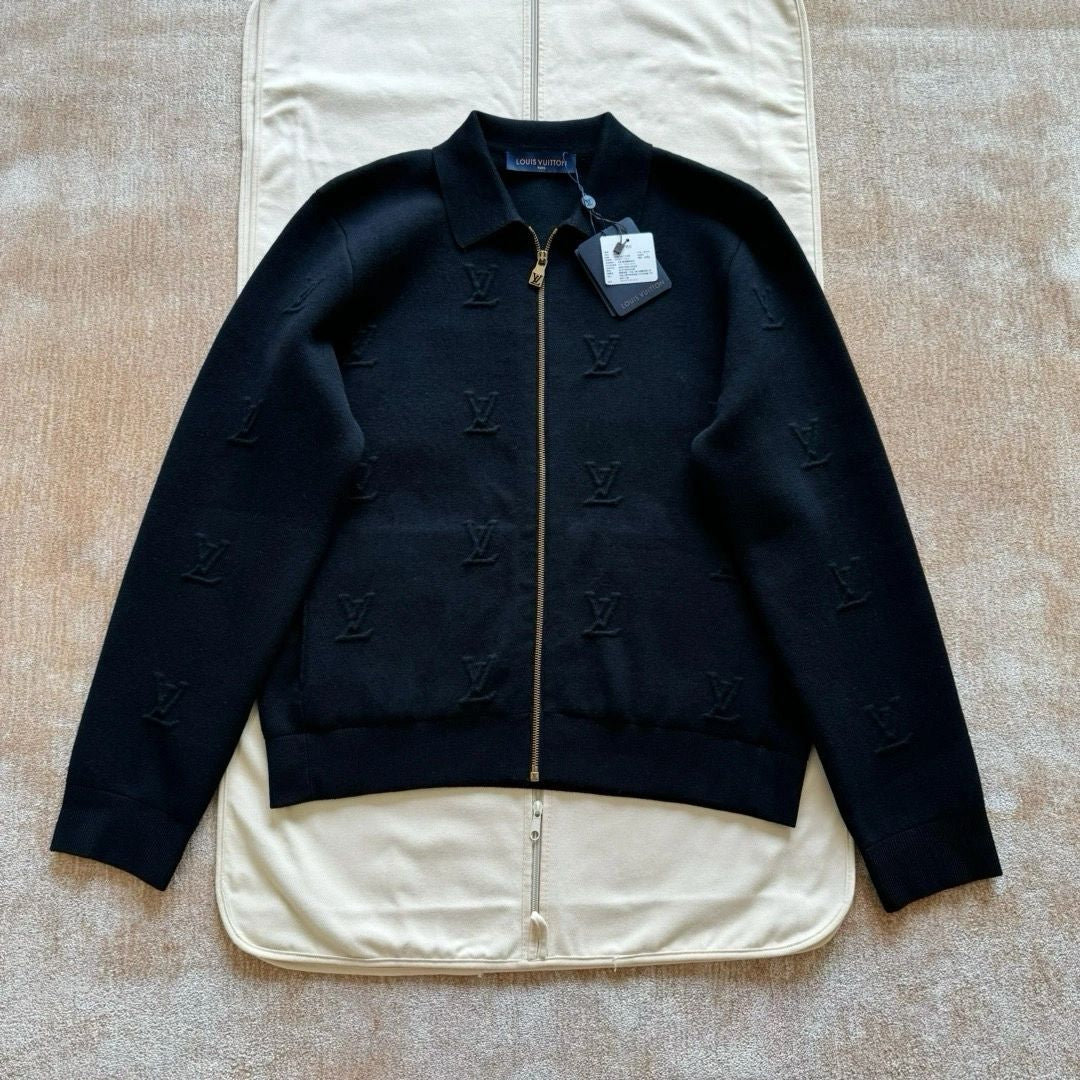 LV Monogram Cotton Zip Boouson