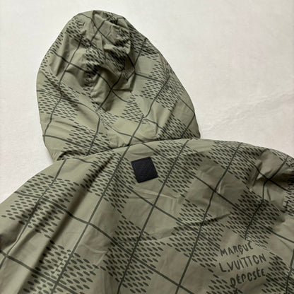 Lv Reversible Nylon And Fleece Windbreaker