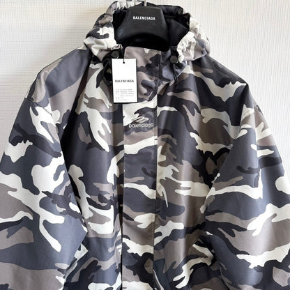 BALE  MEN'S CAMO SKI PARKA IN GREY