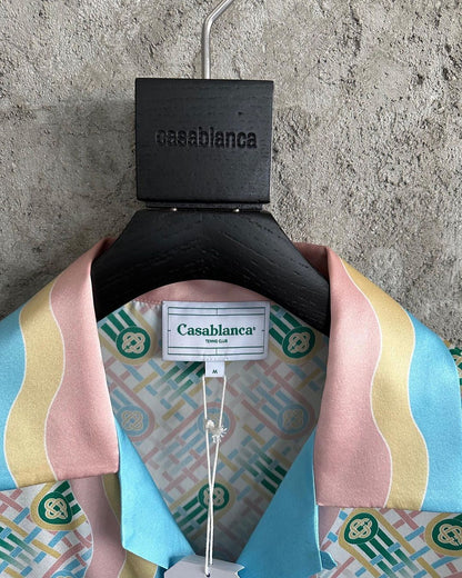 Casablanca Short Silk Shirt