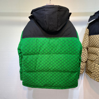 GG x North Face Monogram Puffer Jacket
