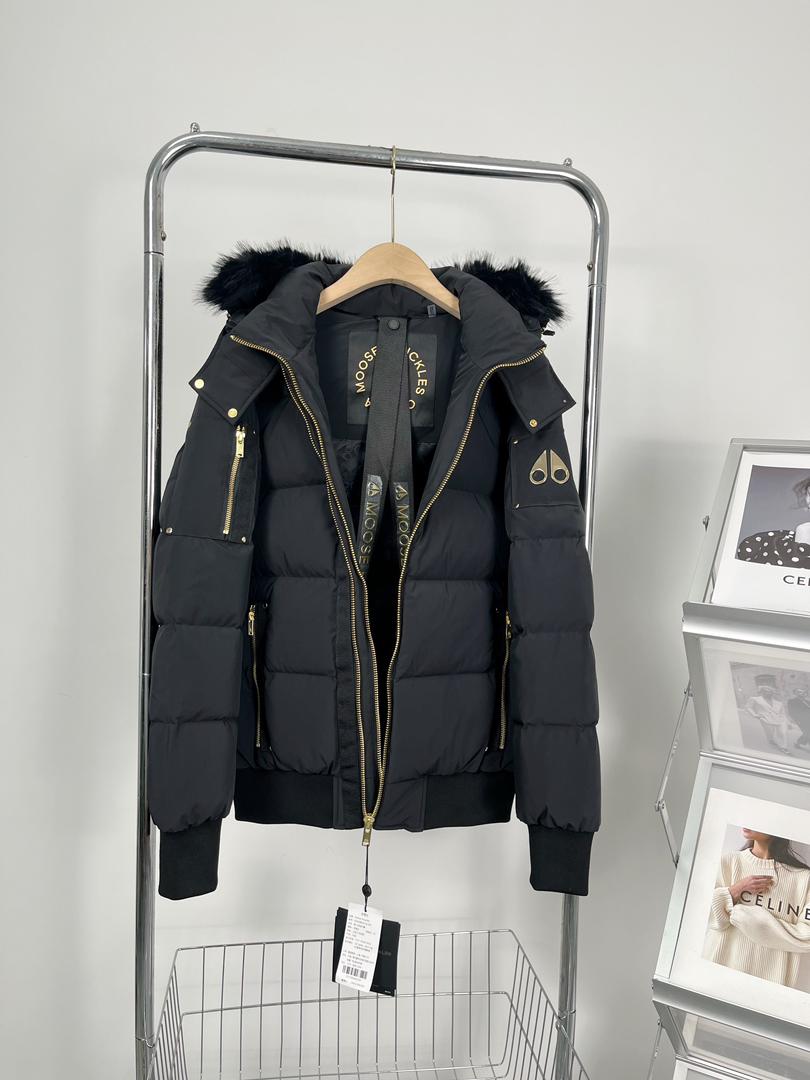 Moose K Bomber Hoodied Jacket